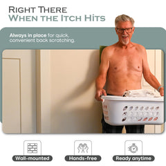 Bear Brush backscratcher heavy-duty materials convey durability for daily use.