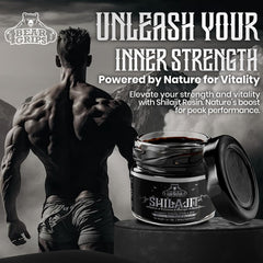 Bear Grips Shilajit immune-support packaging signals daily resilience