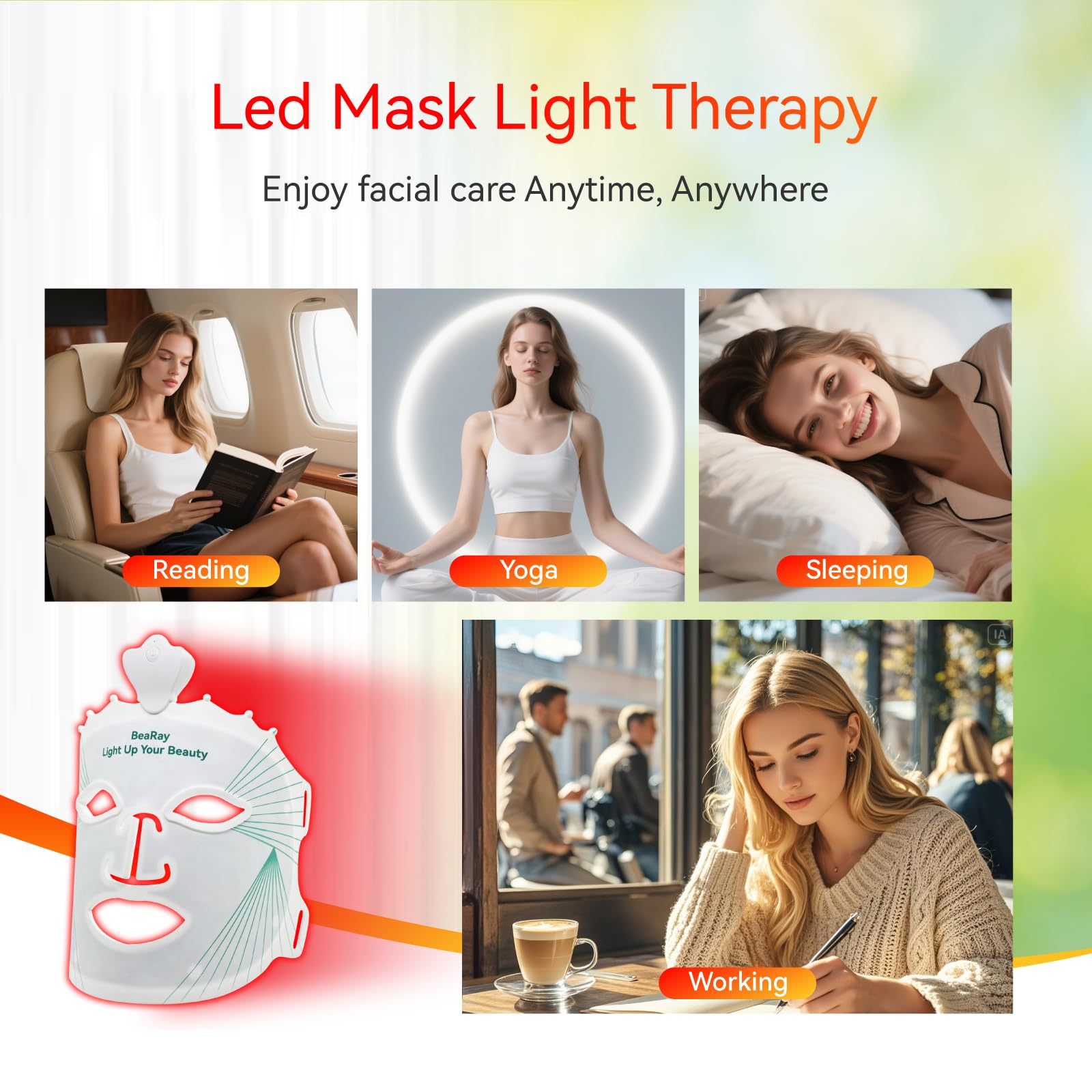 BeaRay reusable facial mask supports ongoing skincare routines