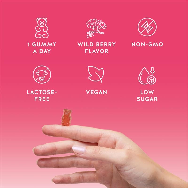 Bears with Benefits biotin gummies daily intake guidance for easy routine.