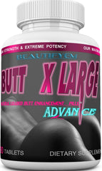 BEAUTIFYEM Butt XL bottle—daily supplement for supportive curves.