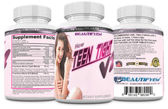 BEAUTIFYEM Teen Tight V retail display presenting a trusted option