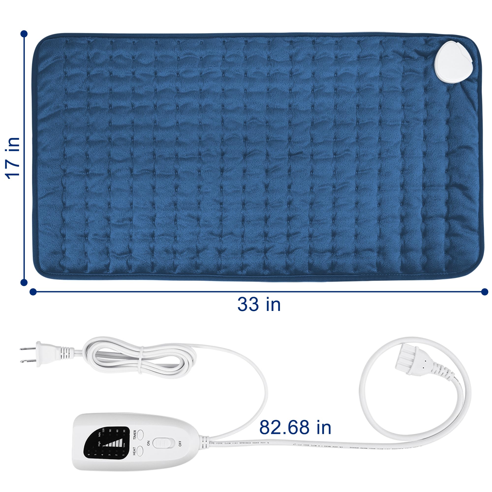 BEAUTIKEN heating pad for arms offers versatile warmth for daily comfort