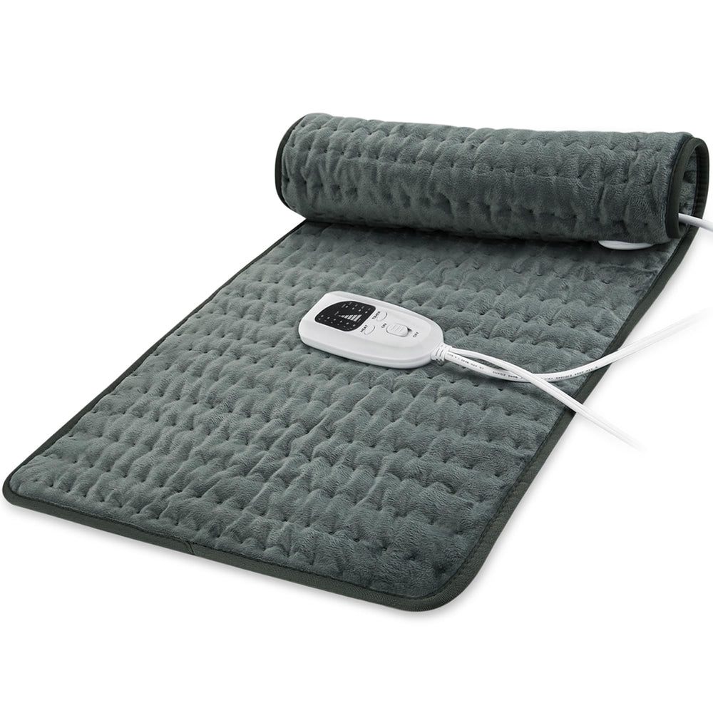BEAUTIKEN electric heating pad for back and shoulders delivers soothing warmth.