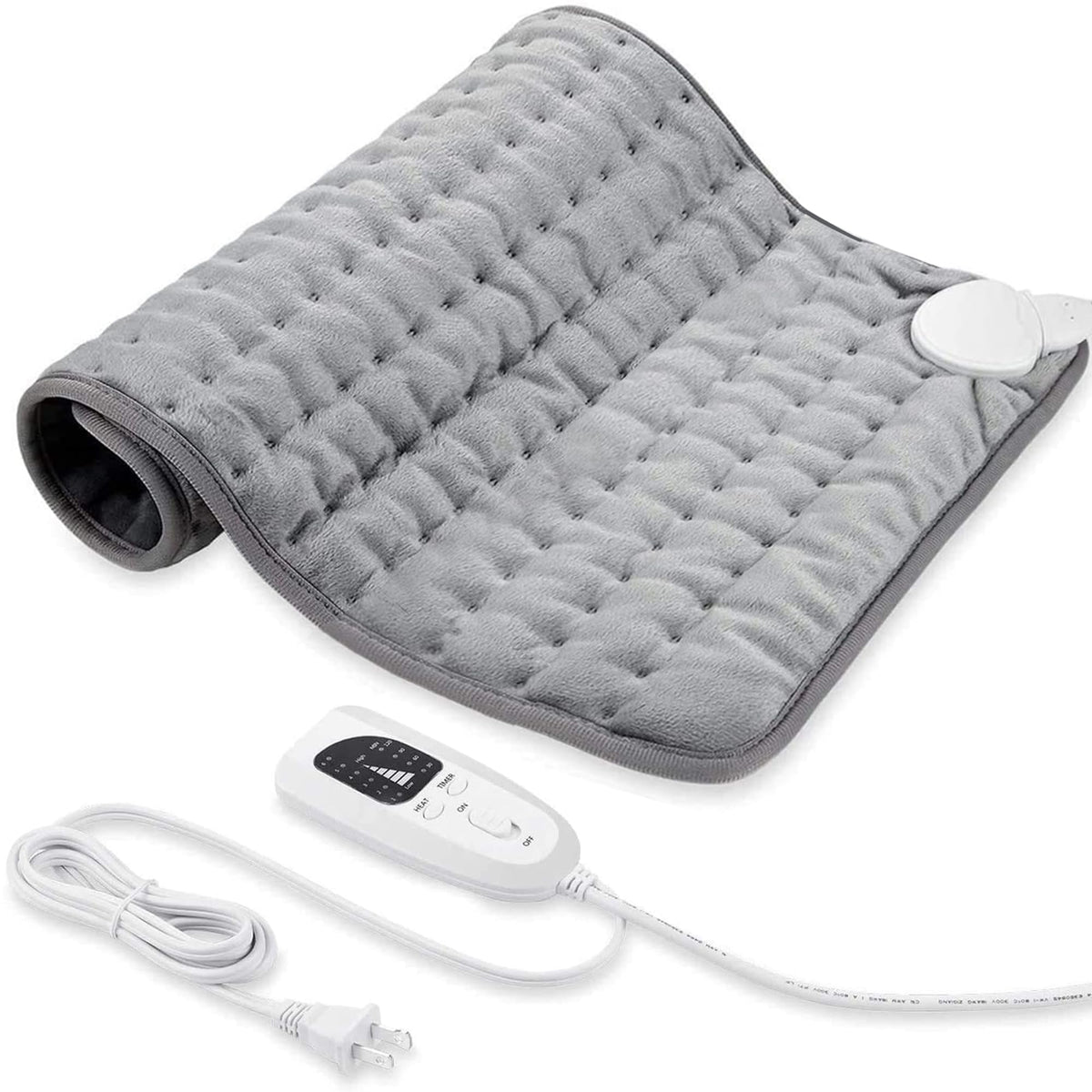 BEAUTIKEN electric heating pad back delivers targeted warmth for muscle relief.