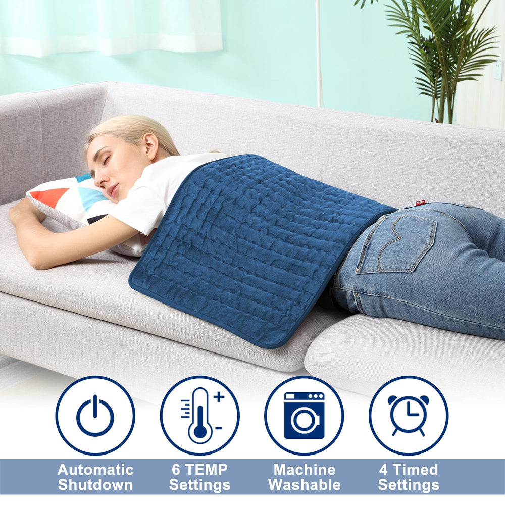 BEAUTIKEN heating pad on the shoulders provides soothing warmth for tense muscles