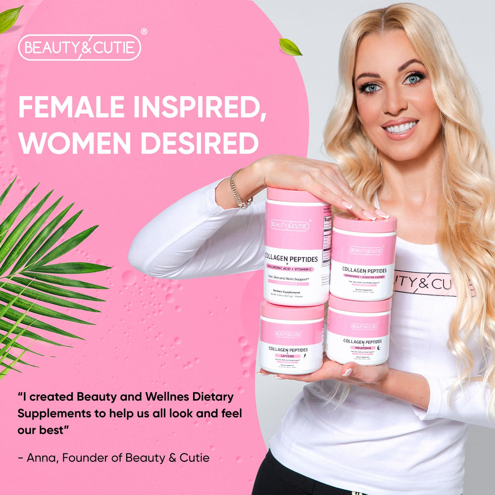 Beauty and Cutie packaging emphasizes grass fed quality and clean ingredients