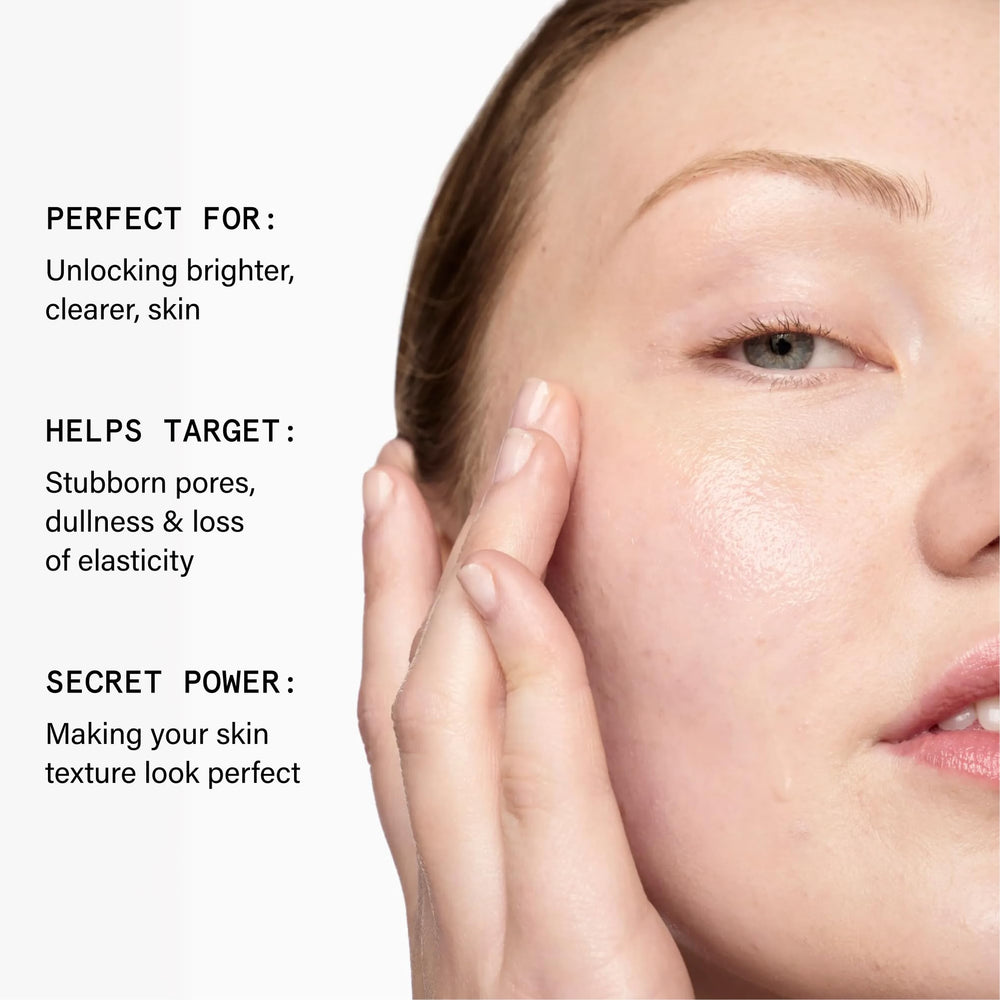 Beauty Pie Superdrops label shows 10% Niacinamide and 3% Evermat for pore refinement.