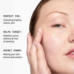 Beauty Pie Superdrops label shows 10% Niacinamide and 3% Evermat for pore refinement.