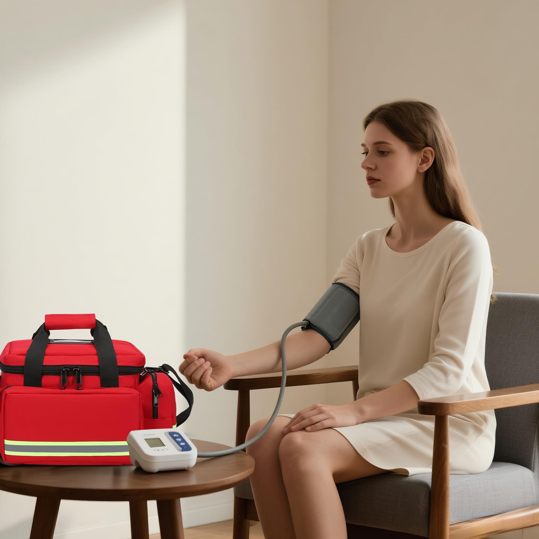 Be-Better First Aid Bag anti-slip base protects contents.