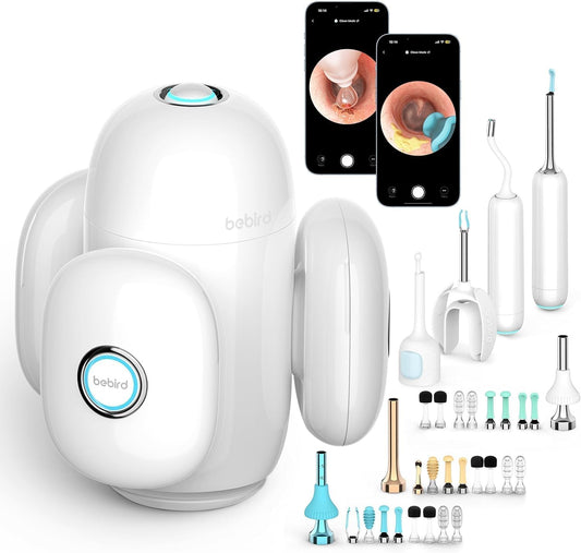 BEBIRD Home 30S ear scope camera for clear ear visualization.