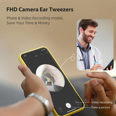 Bebird Pro Note5 ear spoons with soft silicone tips for comfort.