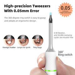 Bebird Pro Note5 HD camera imaging for clear visualization during cleaning.