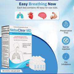 BeC Nebulizer NebuClear MD supports mild intermittent asthma symptoms