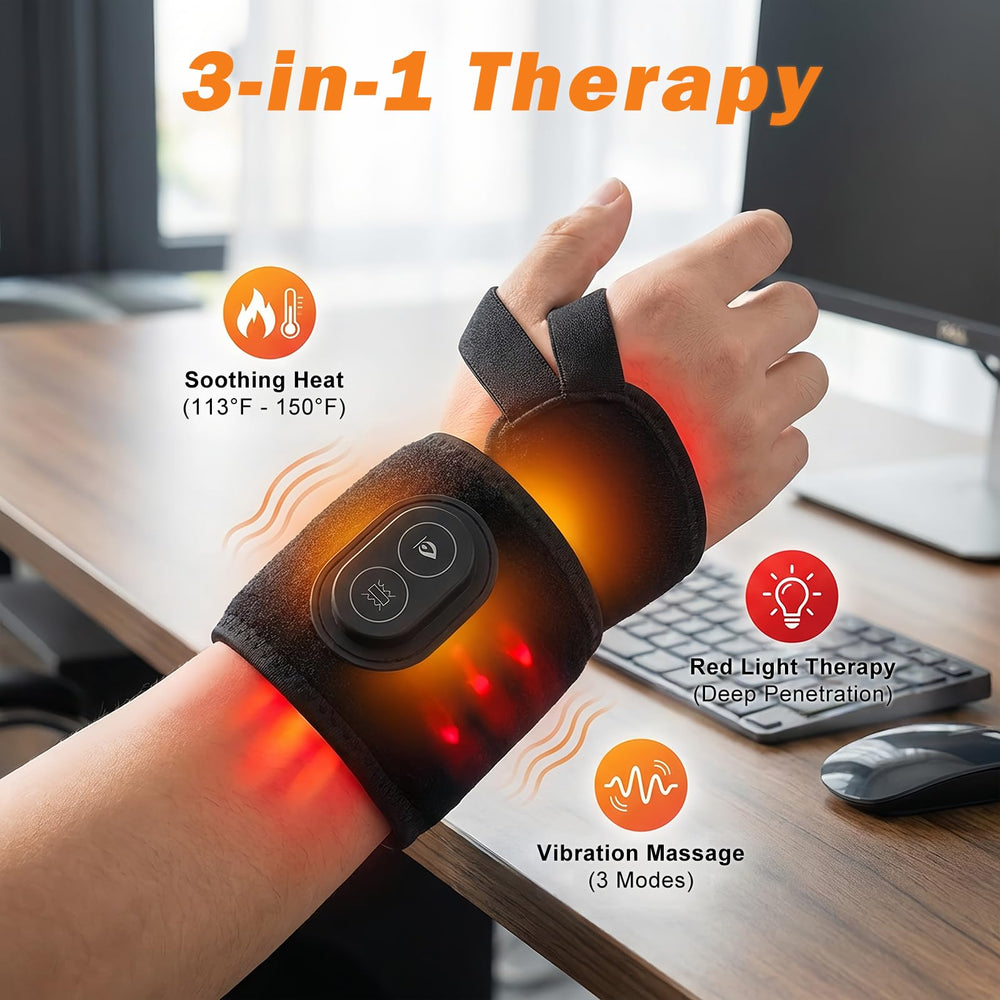 BECANNA cordless wrap battery life up to four hours on low heat.