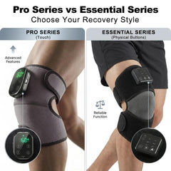 BECANNA ergonomic knee-support wrap fits the joint snugly.
