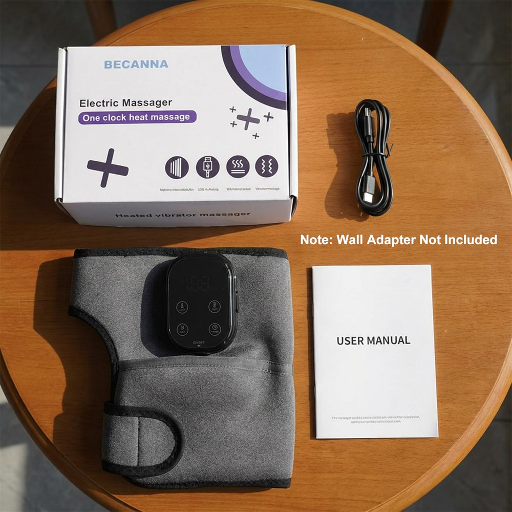 BECANNA portable knee therapy device for on-the-go relief.