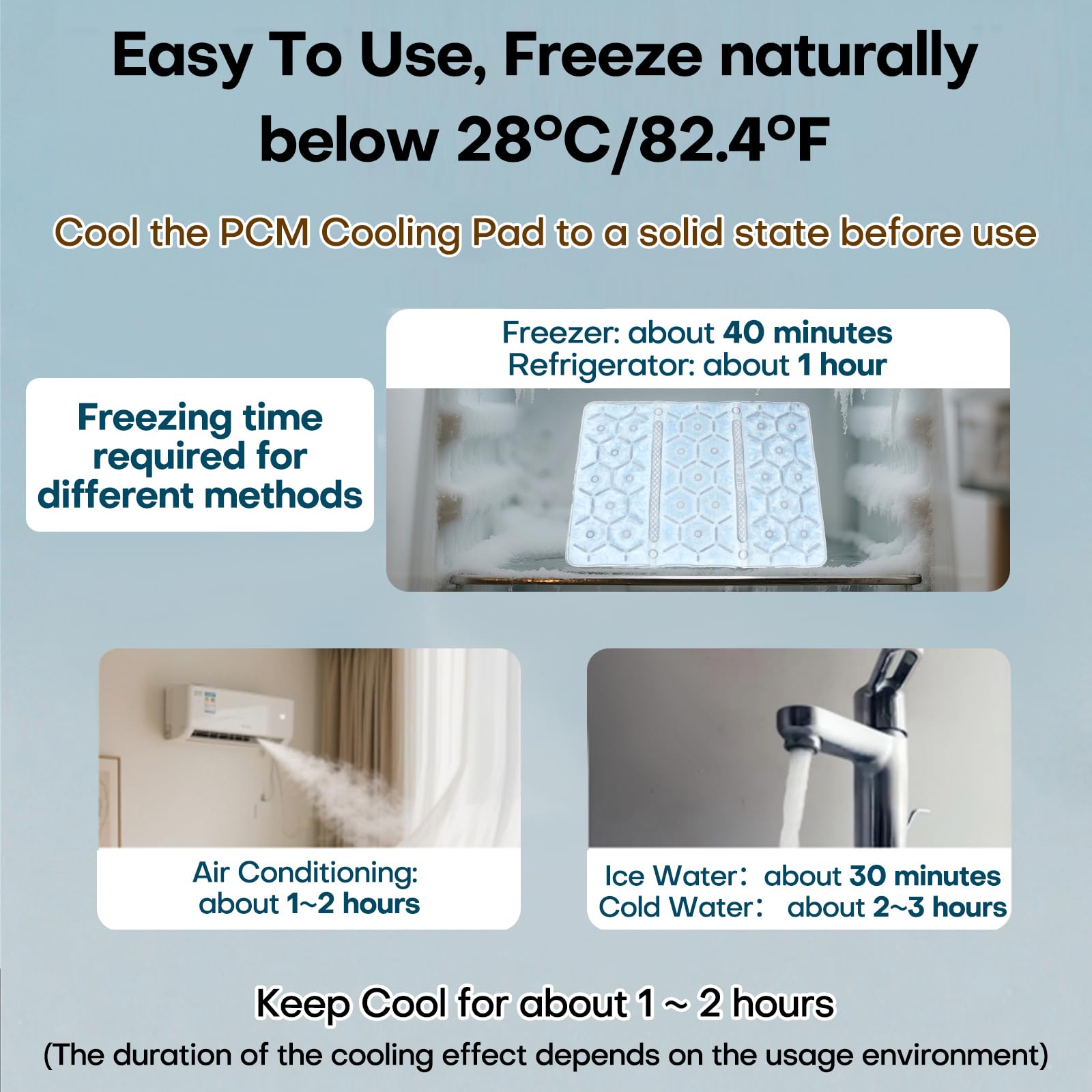 BECGAM PCM ice pack offers non-condensation cooling.