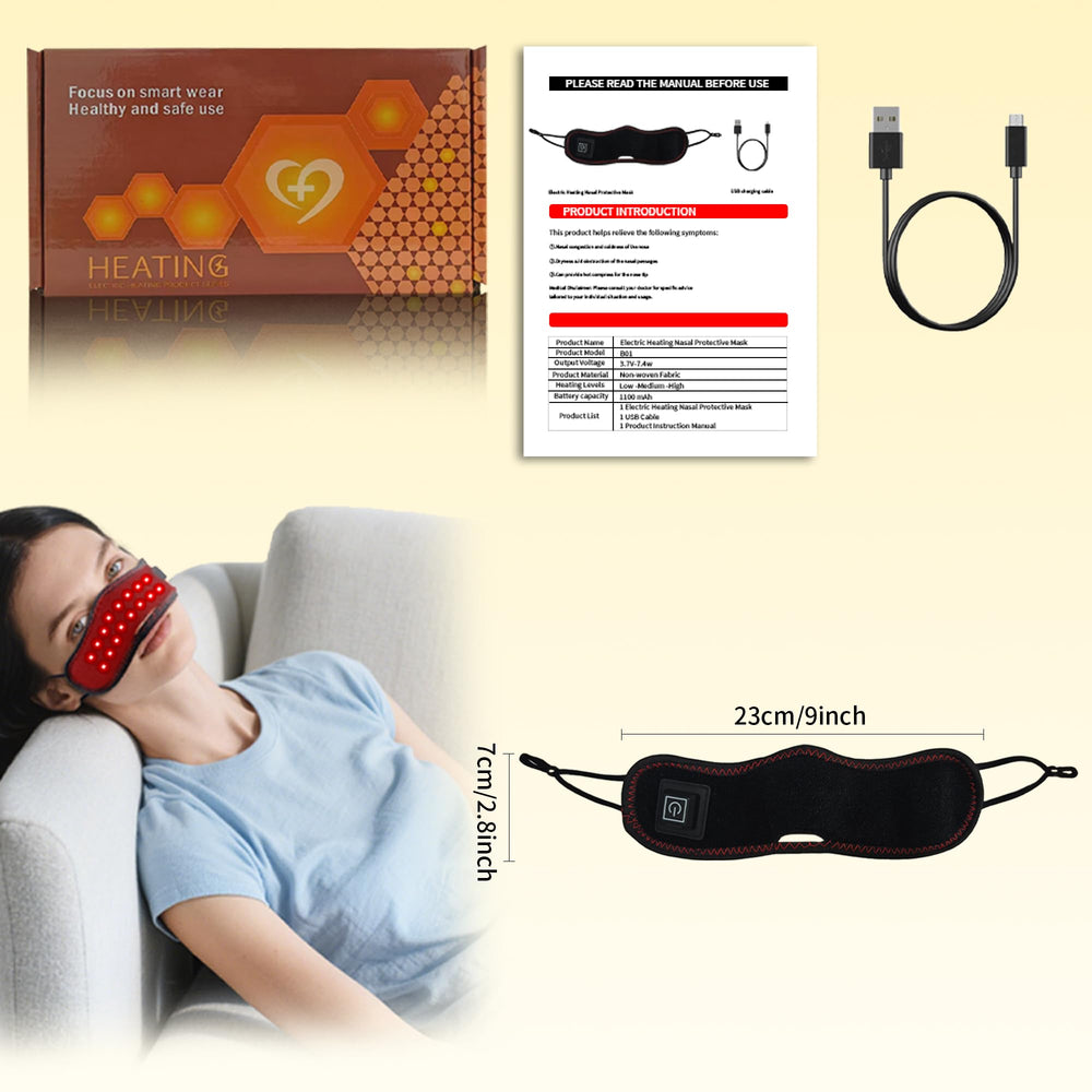 BEDHUM nose warmer suitable for home, office, or travel use.