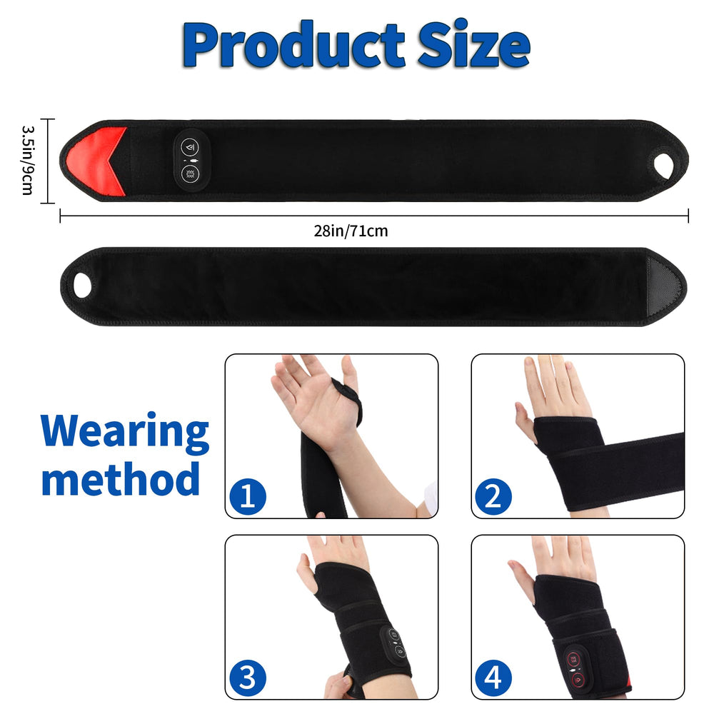 BEDHUM usage in car or office with portable heating pad