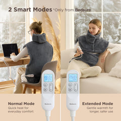 Bedsure double-sided fleece fabric offers luxuriously soft comfort.