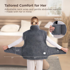 Bedsure heating pad with two modes for fast or extended warmth.