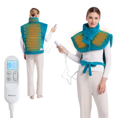 Bedsure wrap heating pad is machine washable after removing the controller