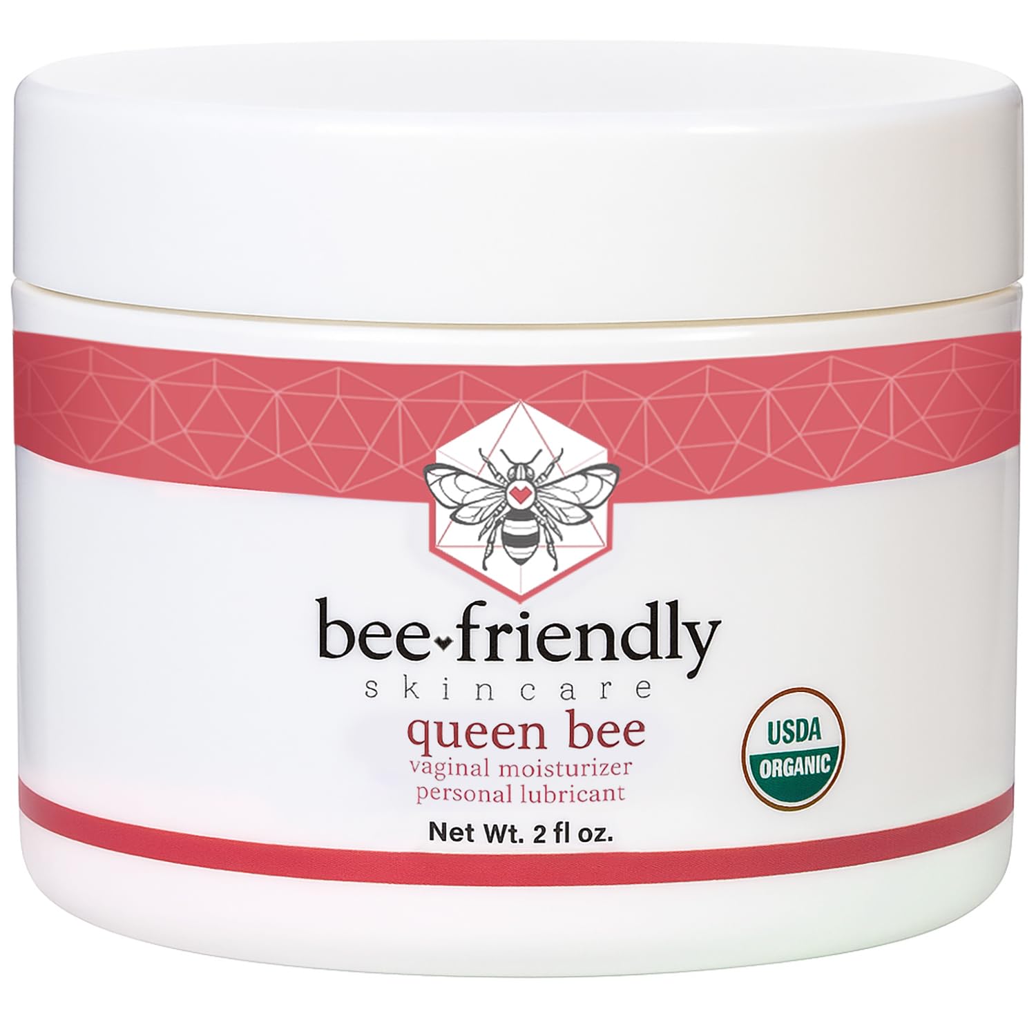 BeeFriendly organic vaginal moisturizer bottle delivers long-lasting hydration for intimate skin.