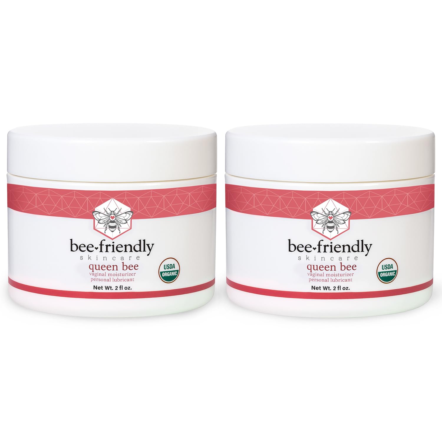 BeeFriendly Organic Vaginal Moisturizer night-use for dryness relief