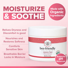 BeeFriendly Vaginal Moisturizer texture appears smooth and non-sticky for daily use.