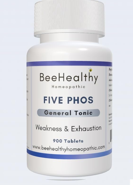 BeeHealthy Five PHOS vial on shelf conveys a trusted homeopathic option