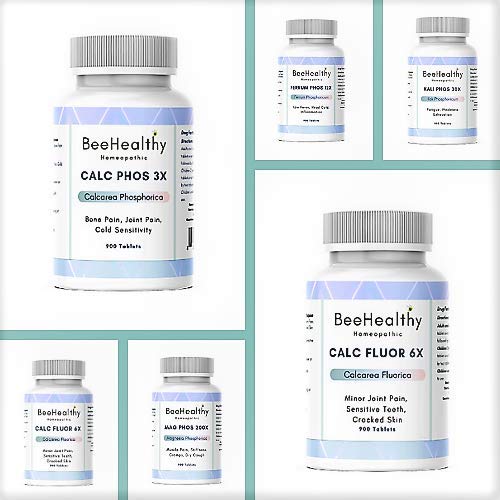 BeeHealthy Natrum Phosphoricum 6X label displays dosing directions and warnings.
