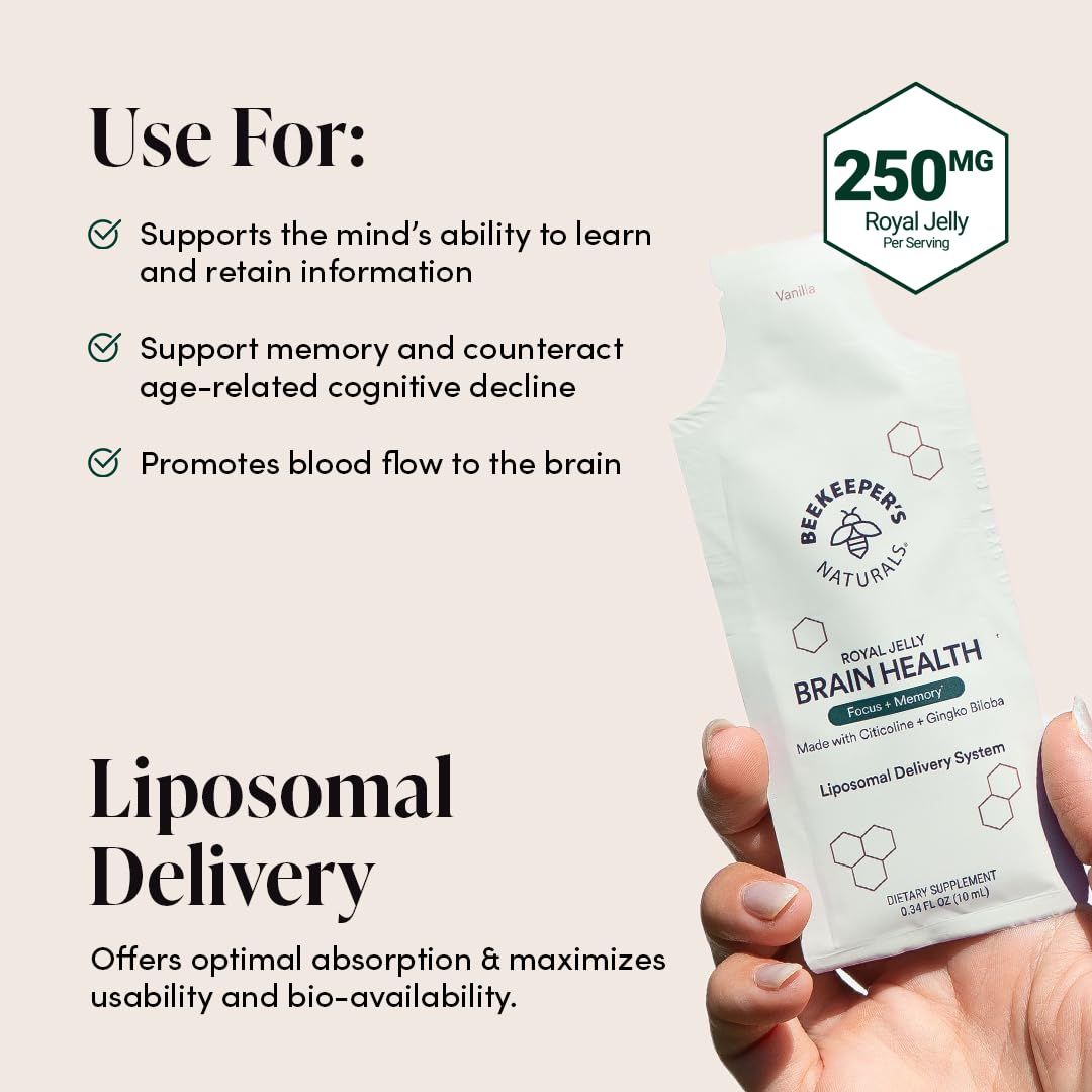 Beekeeper's Naturals royal jelly capsules highlight nutrient richness