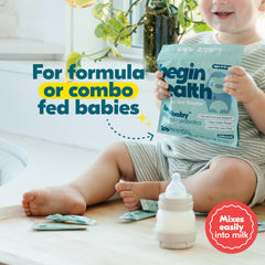 Begin Health BeginBaby gentle support for fussiness linked to colic.