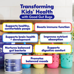 Begin Health no junk ingredients for clean, kid-friendly servings.