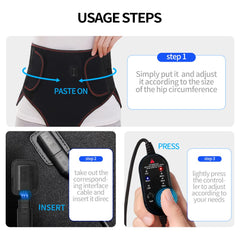 Beihaixiang cramps heating pad packaging is gift-ready.