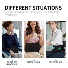 Beihaixiang portable heating pad offers 3-speed vibration.