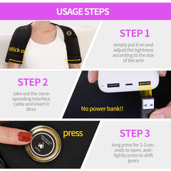 Beihaixiang portable use with power bank enables mobility without losing warmth.
