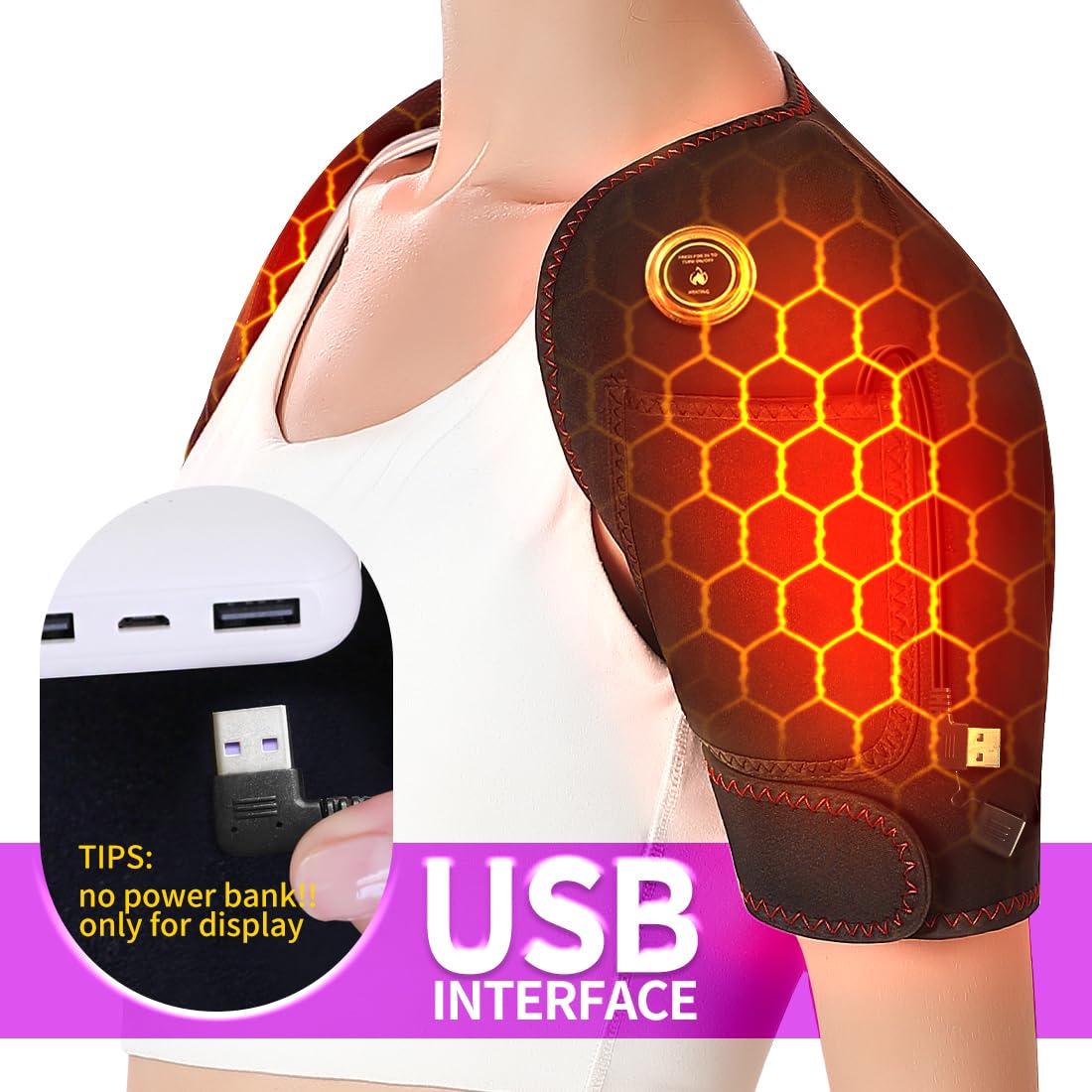 Beihaixiang vibration massage feature helps relax tense shoulder muscles safely.
