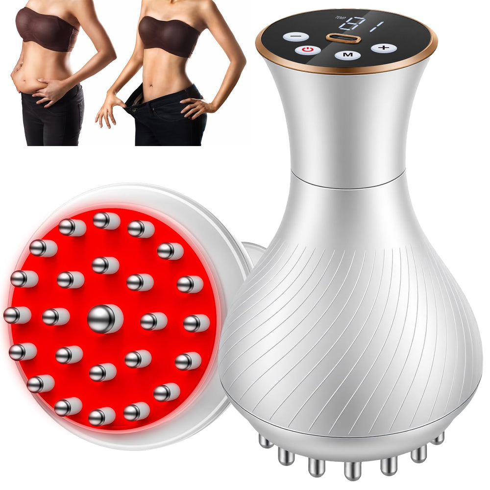 BEITMISS Body Sculpting Machine demonstrates lymphatic drainage for smoother contour.