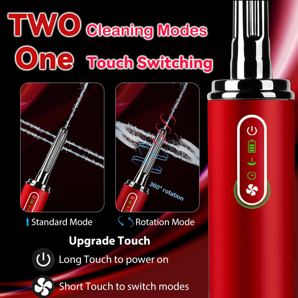 Belcore rotating nozzle provides thorough cleaning with 360° motion.