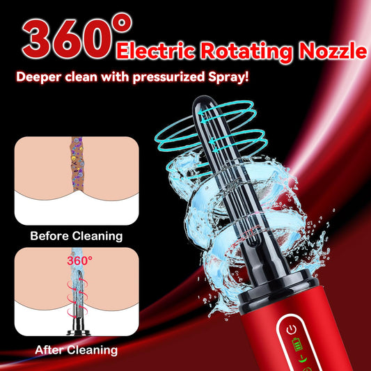 Belcore Enema Douche with dual spray modes for customizable cleansing.