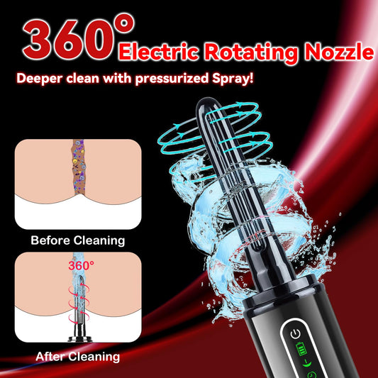 Belcore Upgrade Enema Douche with 5-hole gentle rinse mode for comfortable start