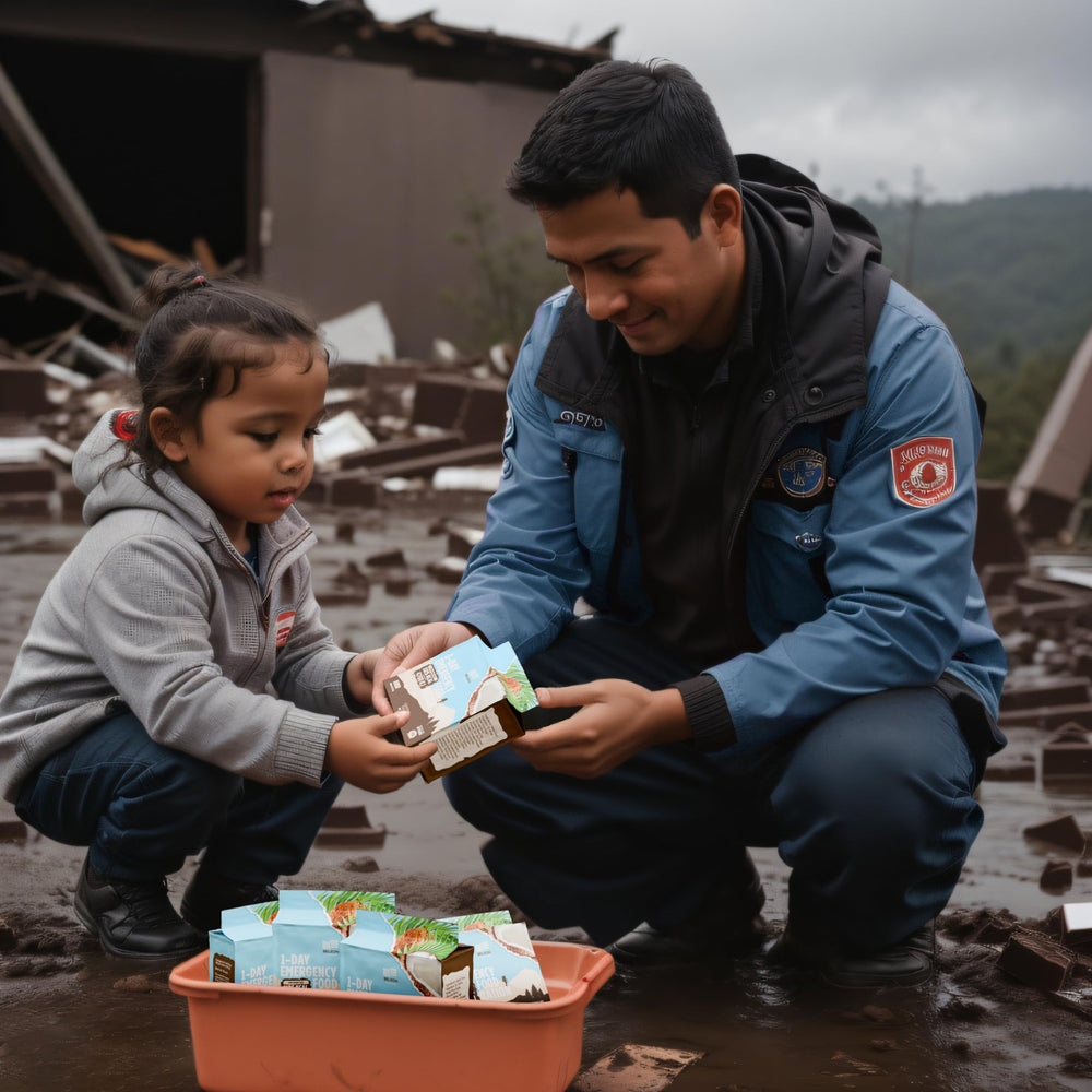 Beleon Coconut Survival Ration ideal for outdoor use on rugged trails