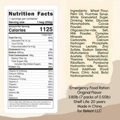 Beleon Survival Ration energy blocks arranged as seven compact portions for quick energy