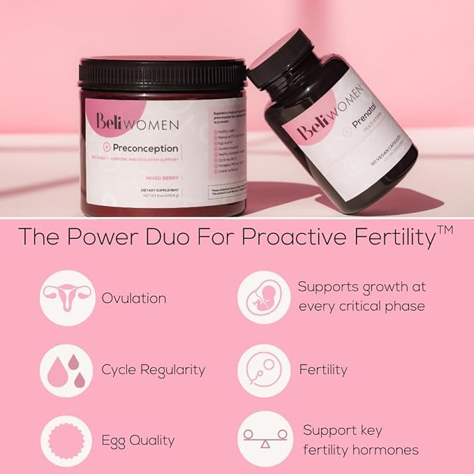 Beli hormone-balance health depiction for menstrual cycle support and regularity.