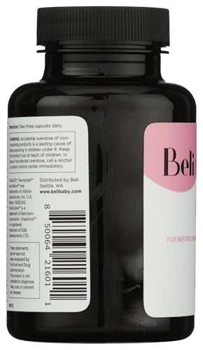 Beli daily dosing image depicts taking three capsules with meals.