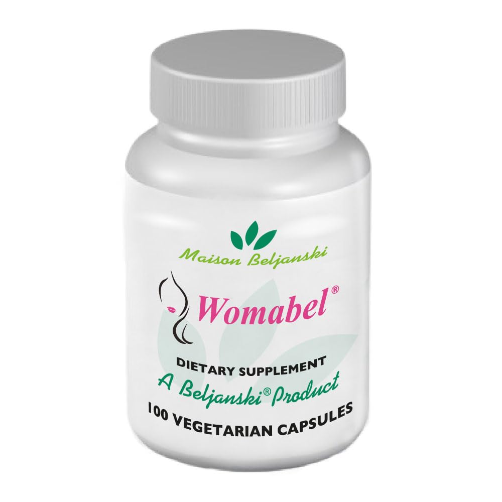 Beljanski Womabel bottle front view for daily vegetarian wellness