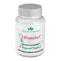 Beljanski Womabel bottle front view for daily vegetarian wellness