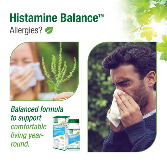 Bell Histamine Balance capsules show an easy to swallow veggie supplement for daily use.